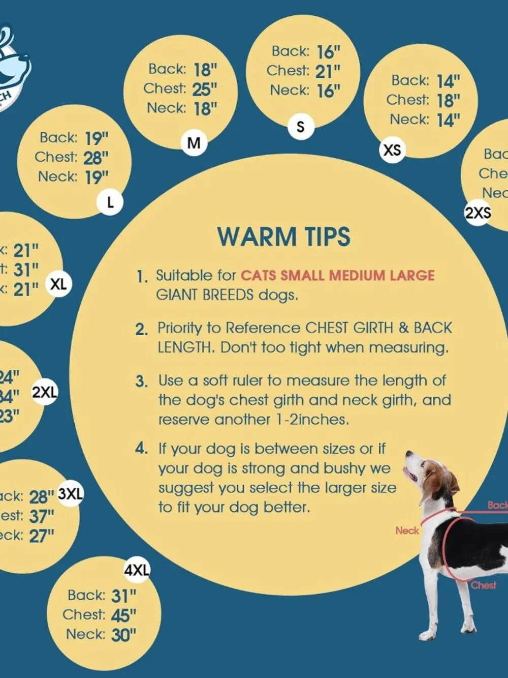 ROZKITCH Fleece Dog Jacket